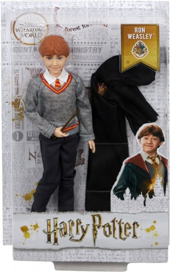 tienerpop Wizarding World Ron Weasley 26 cm zwart