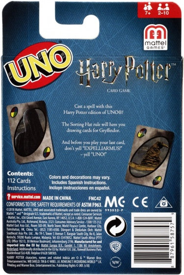 UNO Harry Potter kaartspel 112-delig (en)