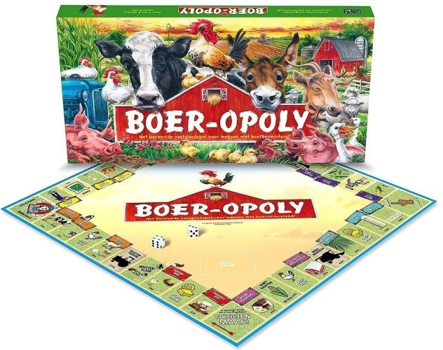 gezelschapsspel Boer-opoly