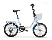 Kangaroo 20 Inch 35 cm Unisex 6V V-Brakes Lichtblauw