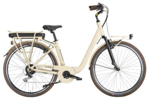 Pulse 28 Inch 46 cm Dames 7V V-Brakes Crème