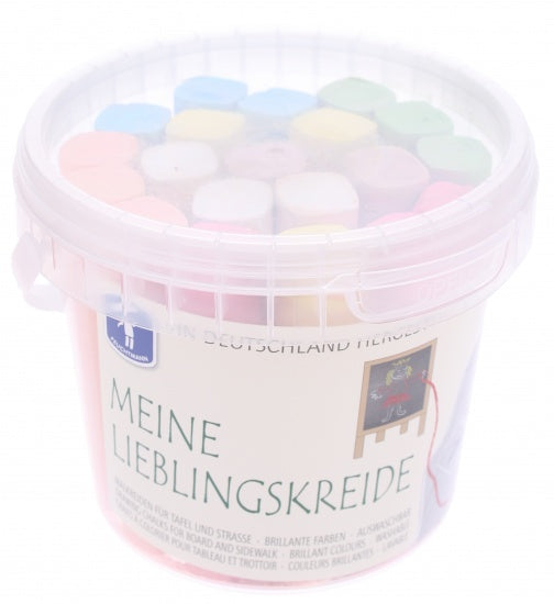 Meine Lieblingskreide Stoepkrijt Emmer 20 Stuks