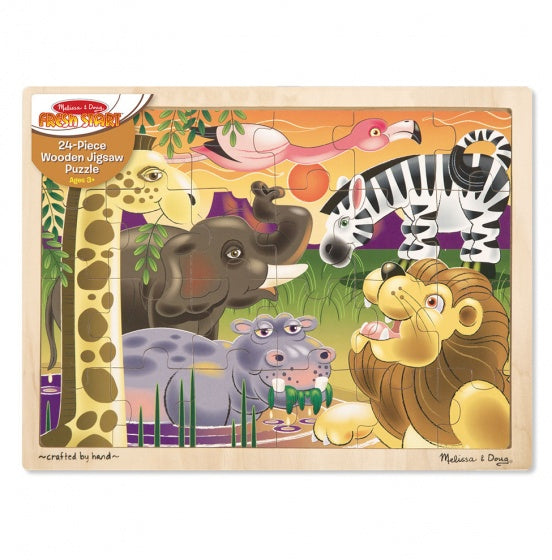Afrikaanse savanne puzzel 24-delig