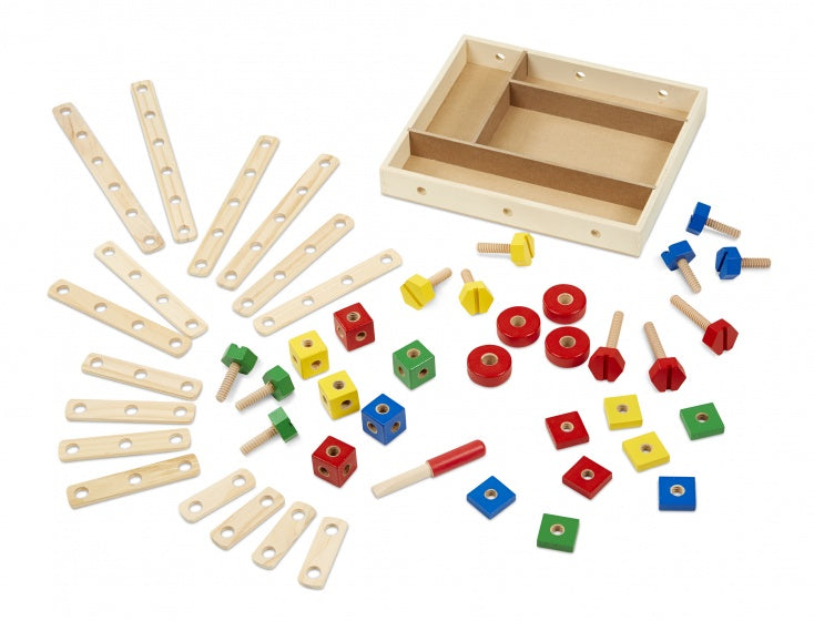 houten constructieset 48-delig