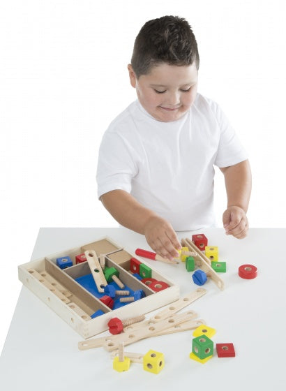houten constructieset 48-delig