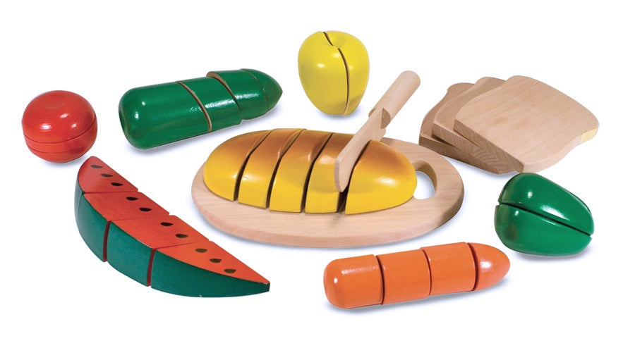 houten eetset 27-delig