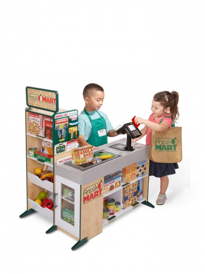 houten groentenwinkel Fresh Mart 70 x 89 x 106 cm