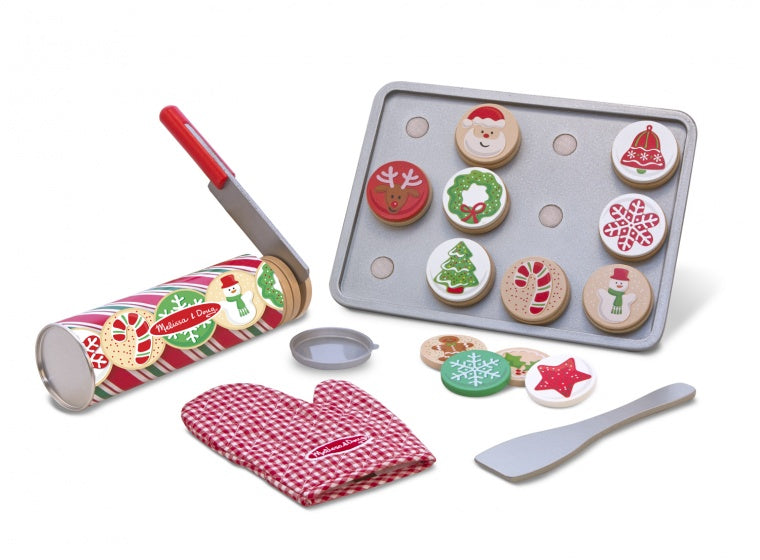 houten kerstkoekjes 28-delig
