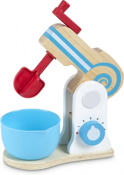 houten mixer Make-a-cake 20 cm 11-delig