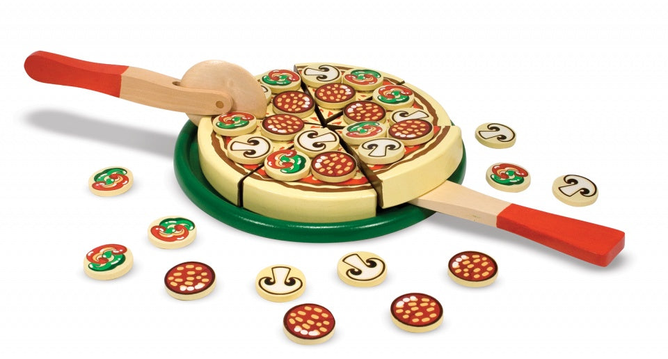 houten pizza 60-delig