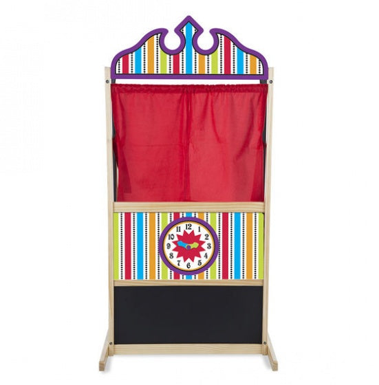 Houten poppenkast