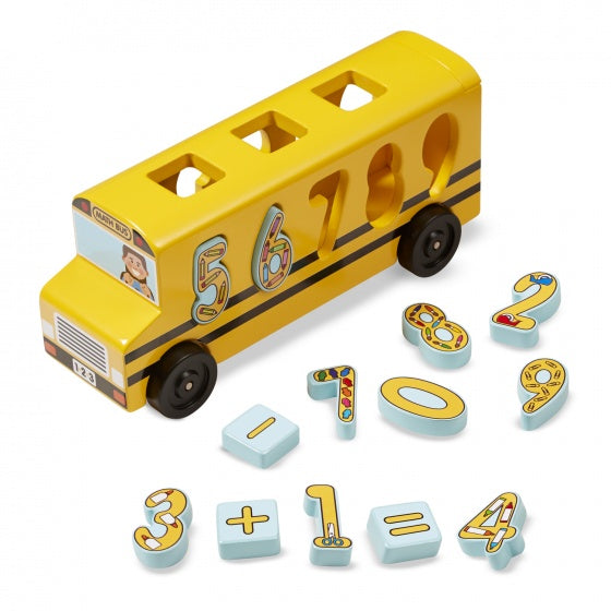leerbus met cijfers 19-delig