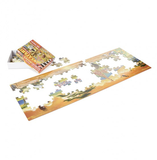Safari vloerpuzzel 100 stukjes