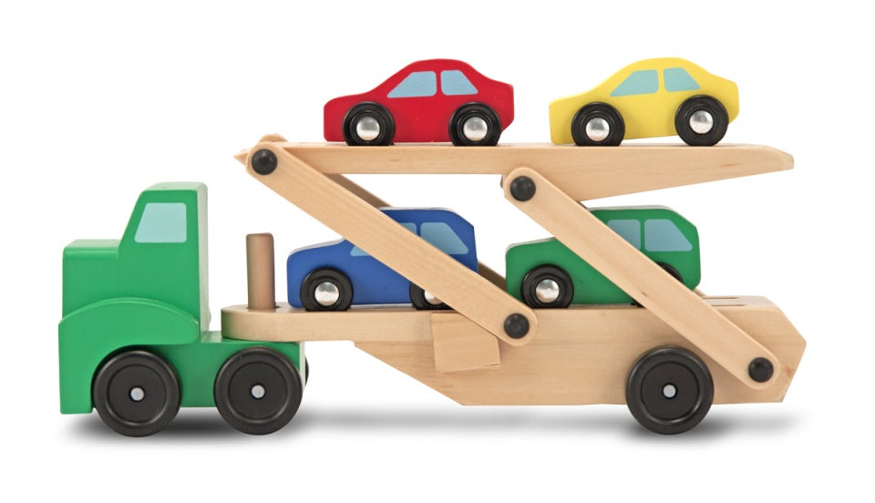 transportwagen met auto's 5-delig
