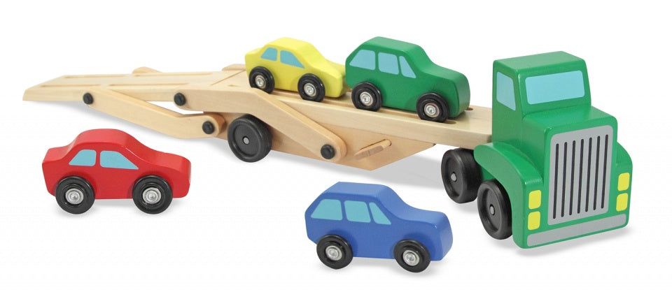 transportwagen met auto's 5-delig