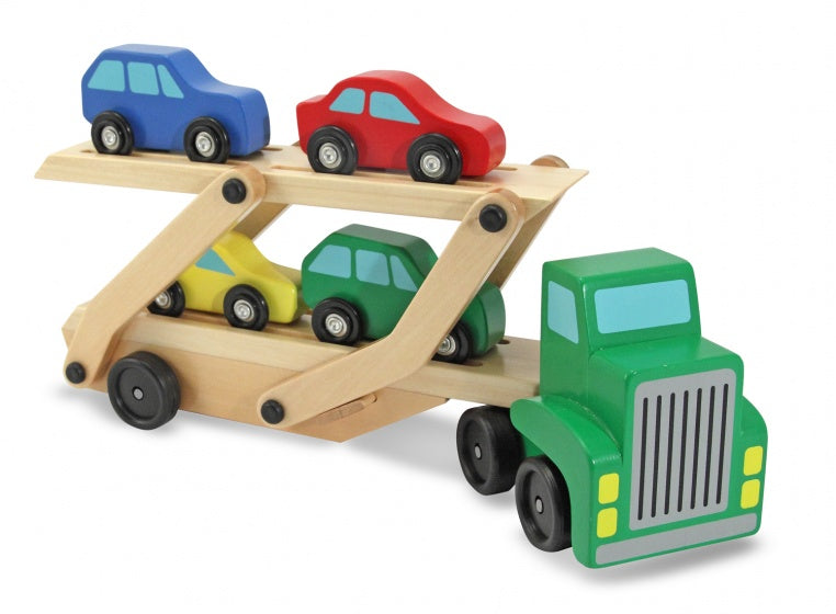 transportwagen met auto's 5-delig