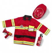 verkleedset Brandweer 6-delig