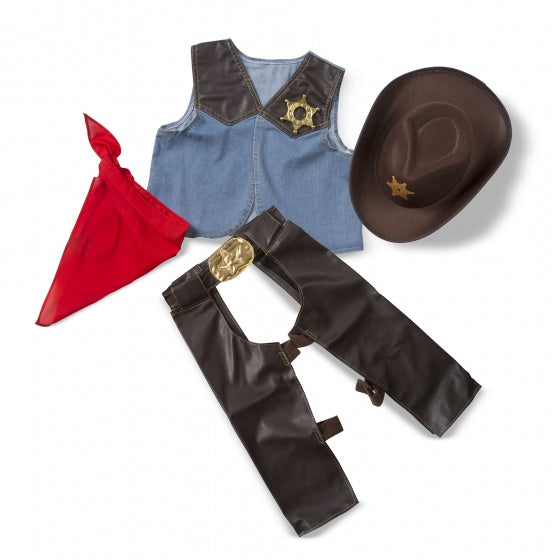 verkleedset Cowboy 5-delig