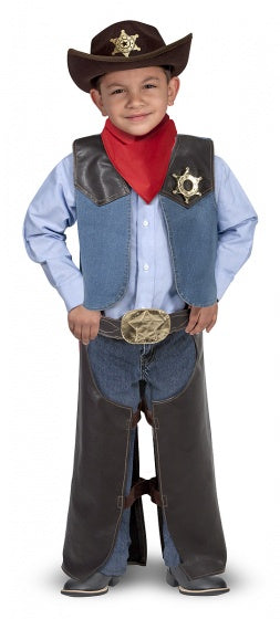 verkleedset Cowboy 5-delig