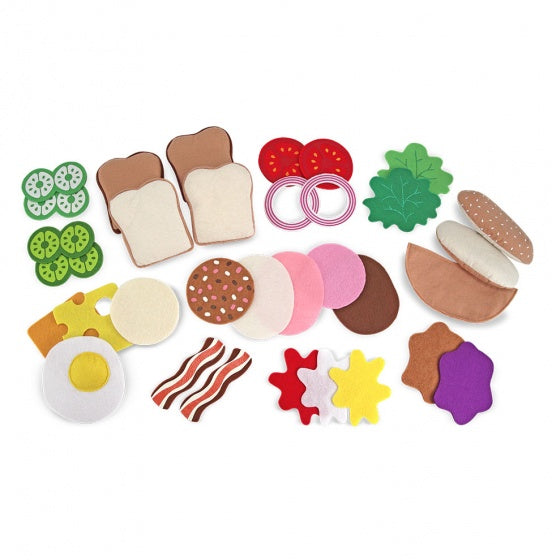 Vilten sandwich set 33-delig