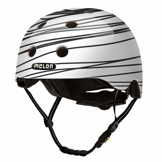 fietshelm Urban Active polycarbonaat wit mt 52-58 cm