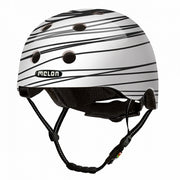 fietshelm Urban Active polycarbonaat wit mt 58-63 cm