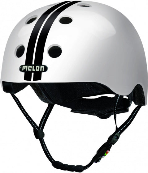 kinderhelm Urban Active 46-52 cm zwart/wit maat XXS/S
