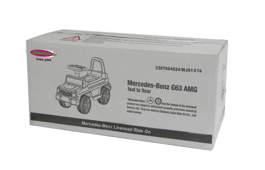loopauto Mercedes AMG G63 66 x 37 x 44 cm blauw