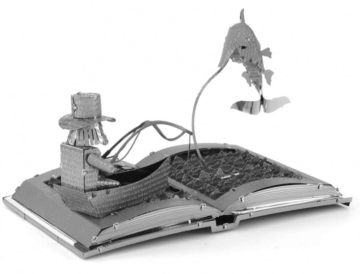 The Old Man & The Sea Book Sculpture modelbouwset