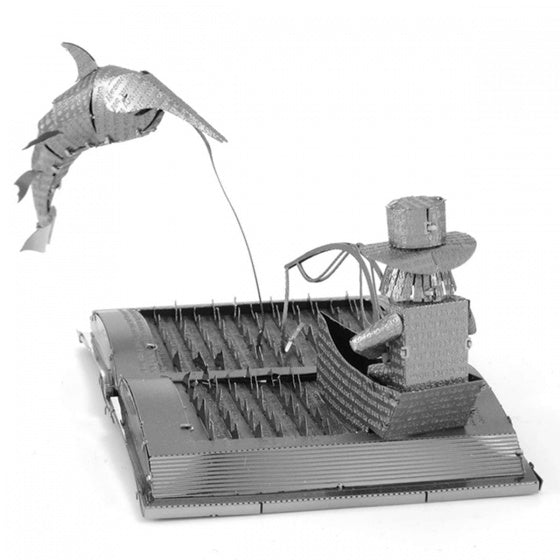 The Old Man & The Sea Book Sculpture modelbouwset
