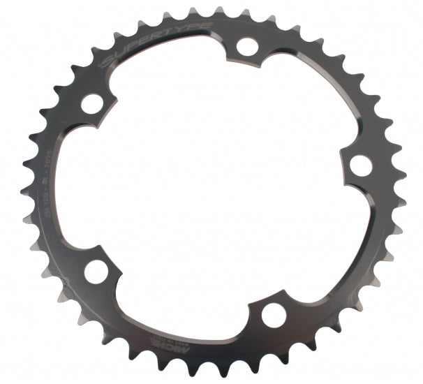 Kettingblad Shimano Supertype 38T 130 mm zilver