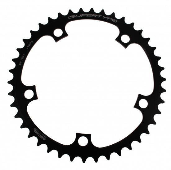 Kettingblad Shimano Supertype 42T 130 mm zwart