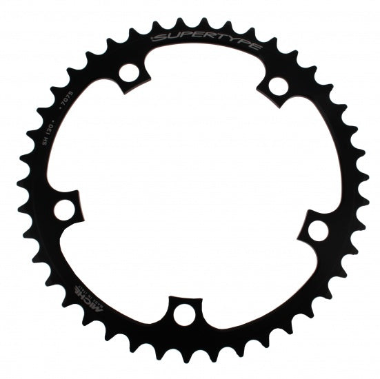 Kettingblad Shimano Supertype 53T 130 mm zwart