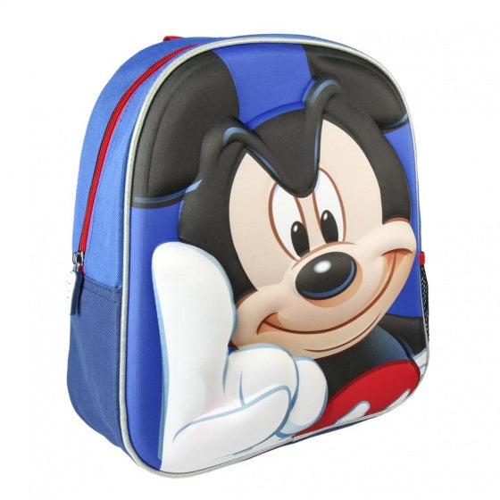 rugzak Mickey Mouse 3D blauw 7 liter