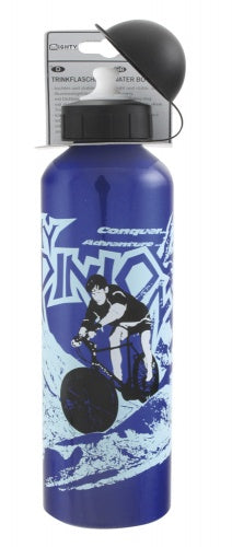 Aluminium Drinkfles ABO 750 Blauw Met Opdruk