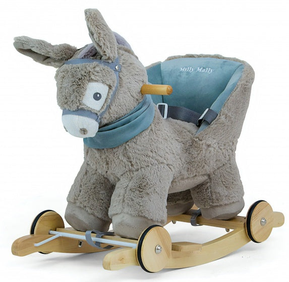 hobbelfiguur Gray Donkey grijs