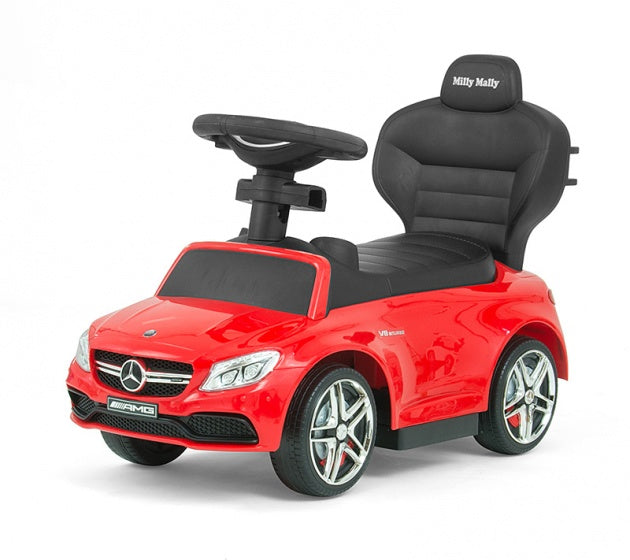 loopwagen Mercedes-AMG C63 junior rood