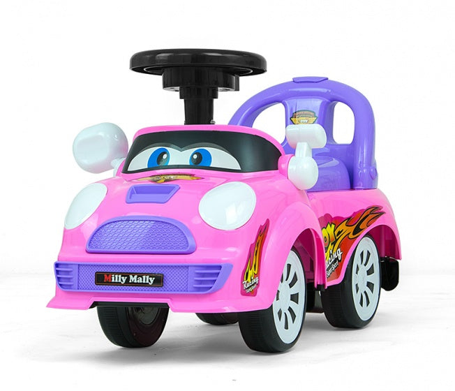 Ride On Joy loopwagen junior roze/paars