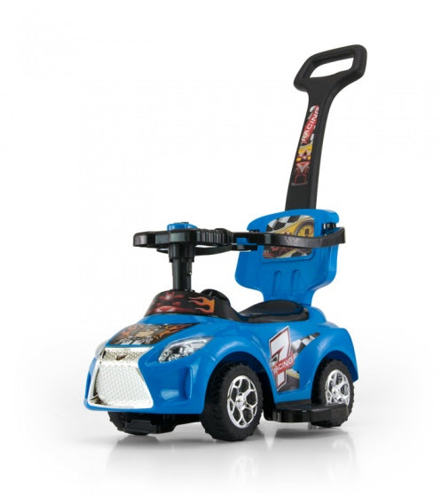 Ride On Kid loopwagen blauw