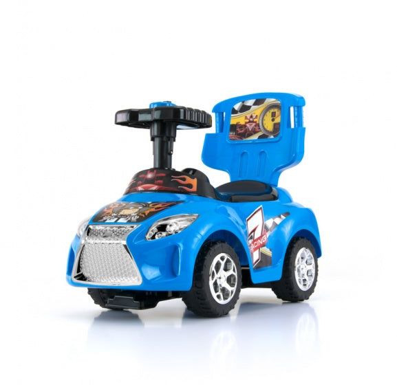 Ride On Kid loopwagen blauw