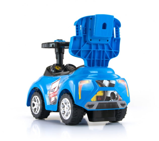 Ride On Kid loopwagen blauw