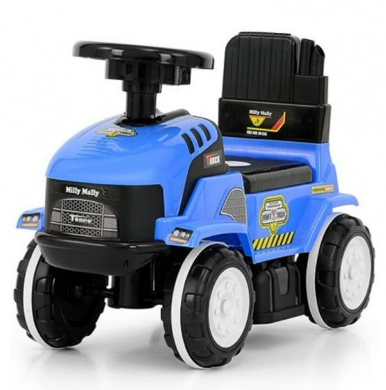 Ride On Rolly loopwagen Truck junior blauw/zwart