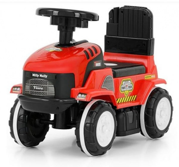 Ride On Rolly loopwagen Truck junior rood/zwart