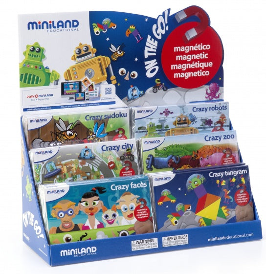 leerspellen Magnetic - On the Go! junior 18-delig