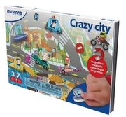 on the go magnetishc taal spel: crazy city