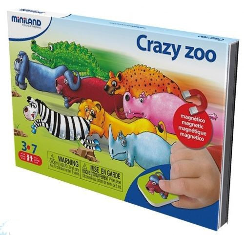 on the go magnetishc taal spel: crazy zoo