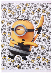schriften Minions A5 geruit wit 3 stuks