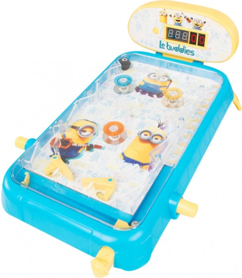 Flipperen pinball Minions met licht/geluid blauw