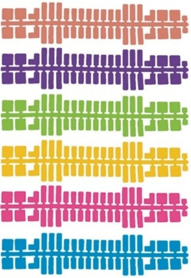uitbreidingsset kleurenstrips 9-delig 31666