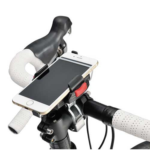smartphonehouder universeel zwart zilver